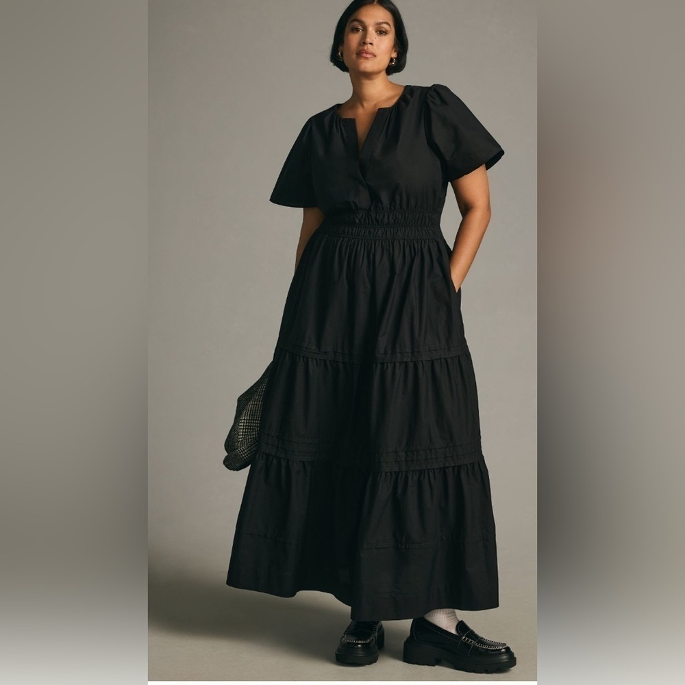 Anthropologie Somerset Dress in Black NWT - Picture 2 of 8